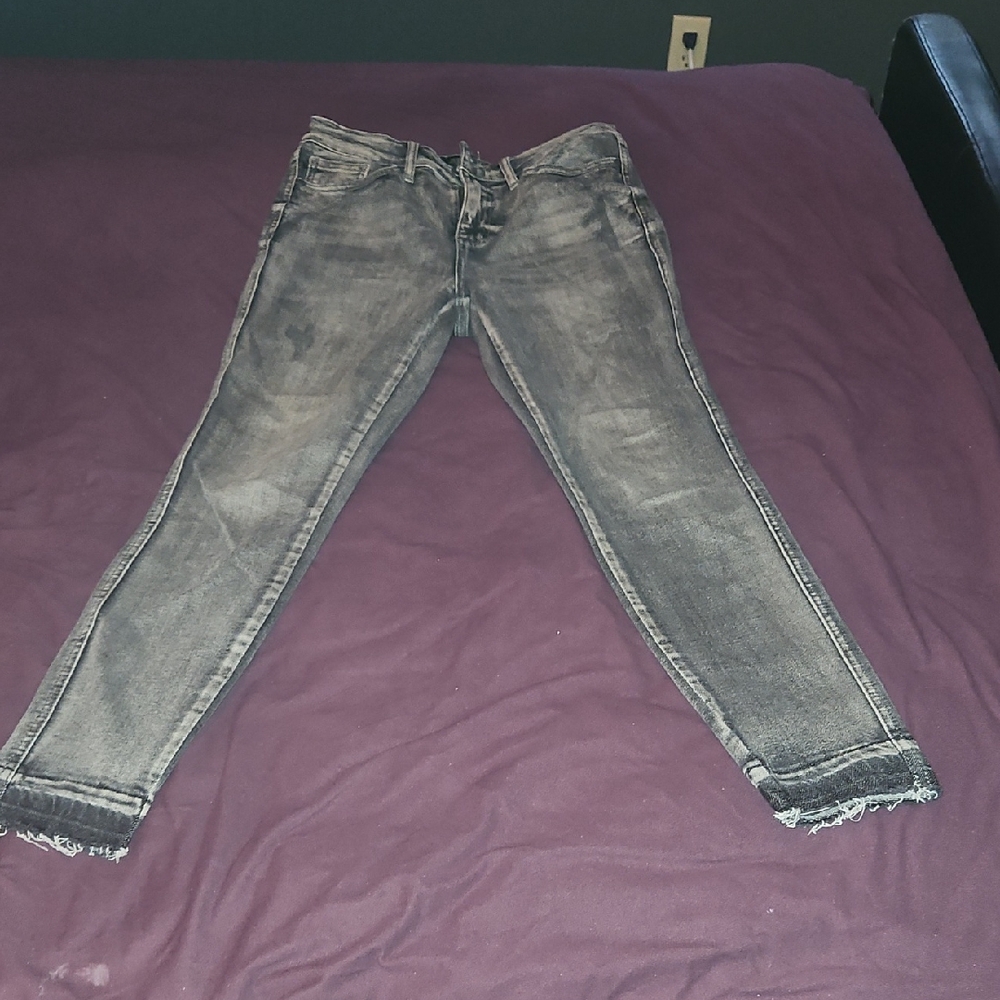 Judy Blue Women's Charcoal Grey Skinny Jeans